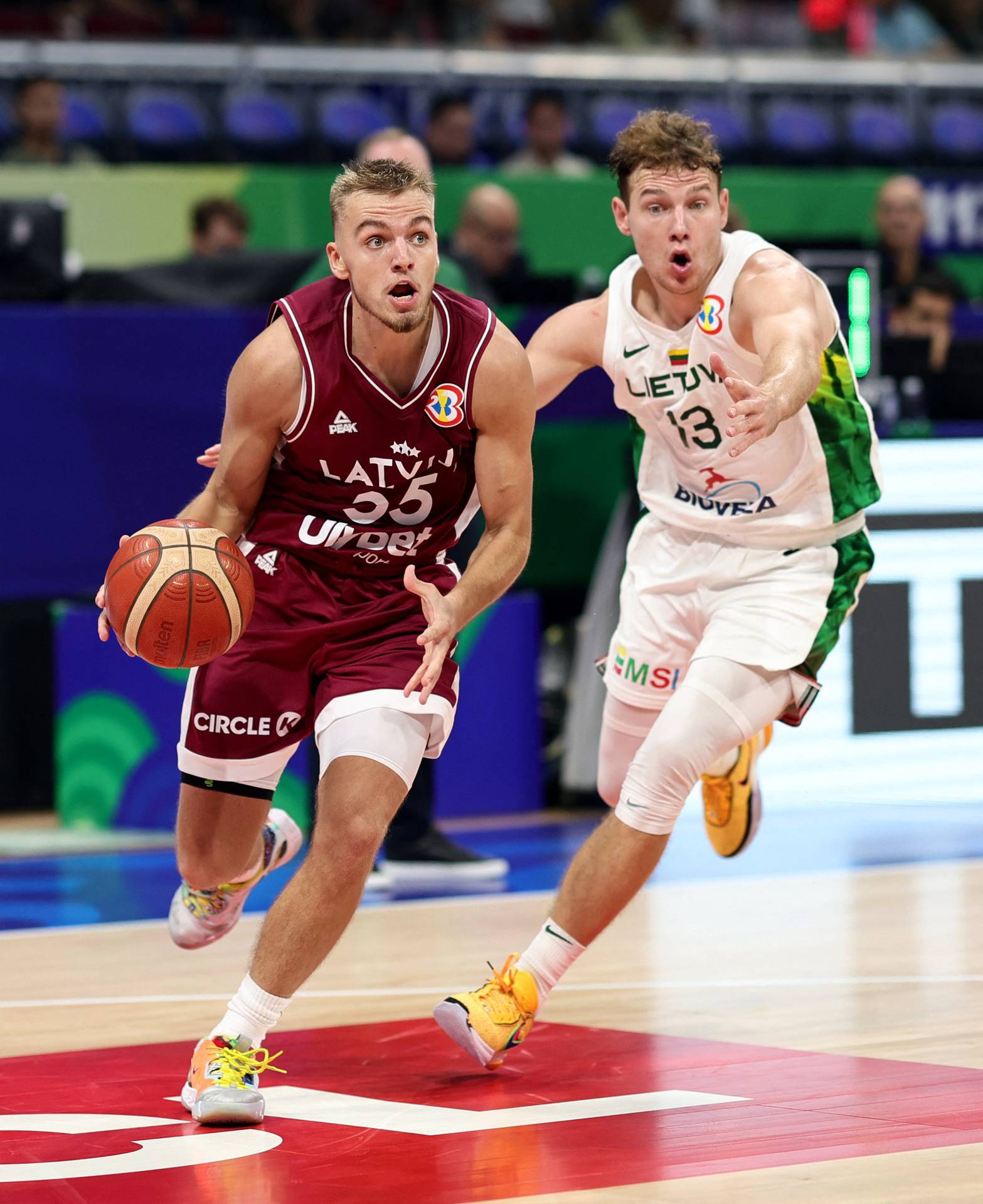 FIBA World Cup 2023 - Classification Games 5-6 - Latvia v Lithuania