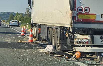 Stravična nesreća na A2: Kombi se zabio u kamion pa izletjeli s ceste, poginulo je dijete (11)