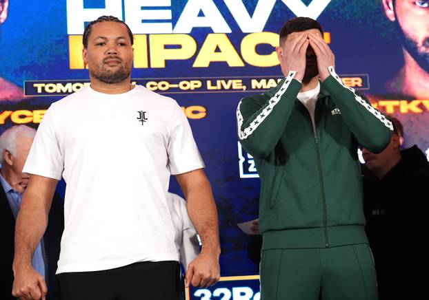 Manchester: Službeno vaganje uo?i me?a Joe Joyce - Filip Hrgovi?