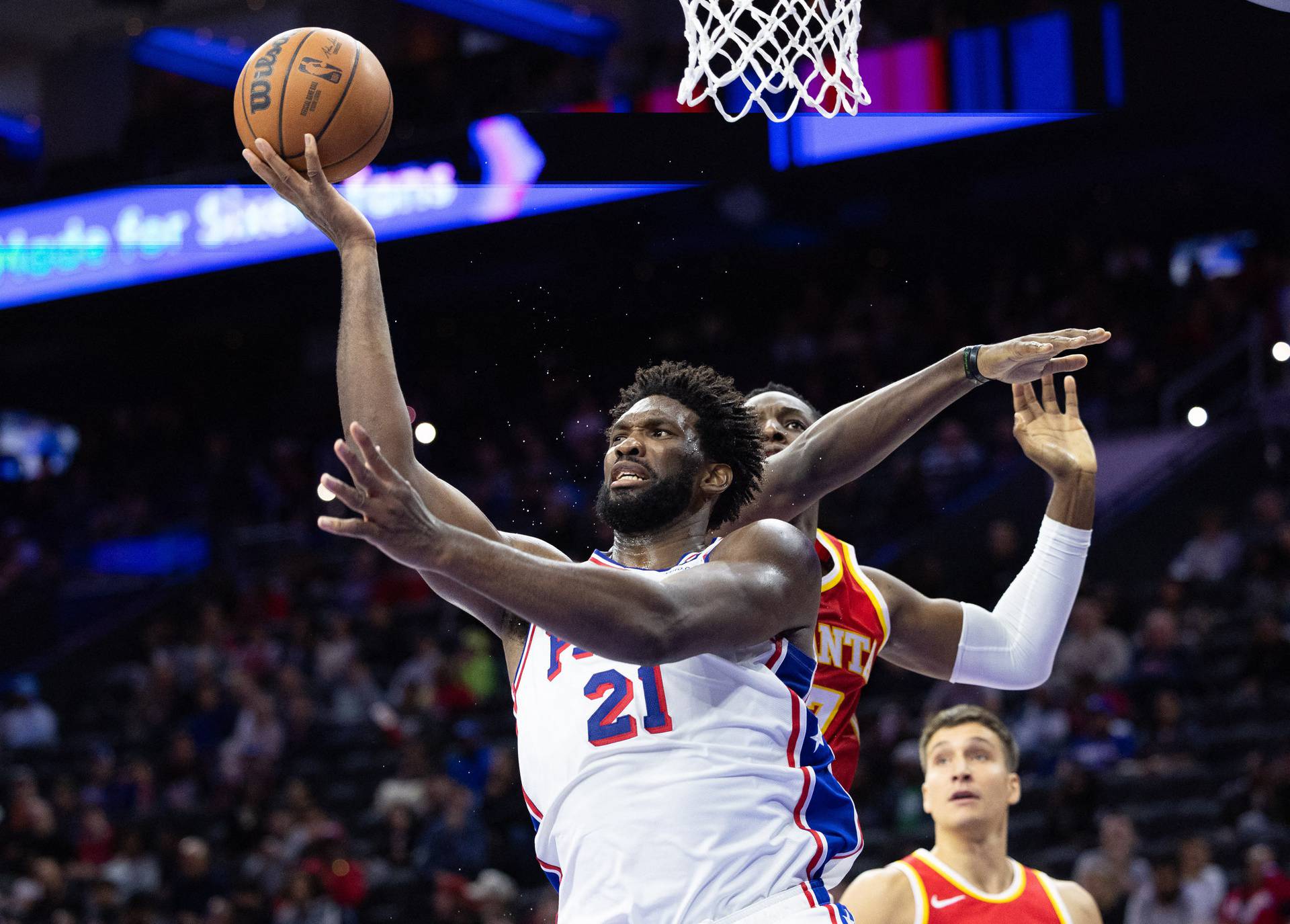 NBA: Preseason-Atlanta Hawks at Philadelphia 76ers