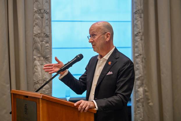 Zagreb: Proslava 80. rođendana Košarkaškog kluba Cibona u hotelu Esplanade