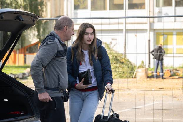 Zagreb: Okupljanje hrvatske ženske rukometne reprezentacije