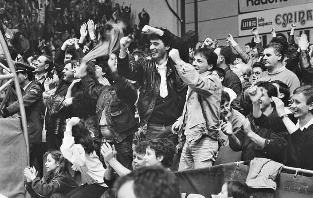 Povijesna utakmica kada je KK Zadar pobijedio KK Cibona u finalu Prvenstva Jugoslavije, 26.4.1986.