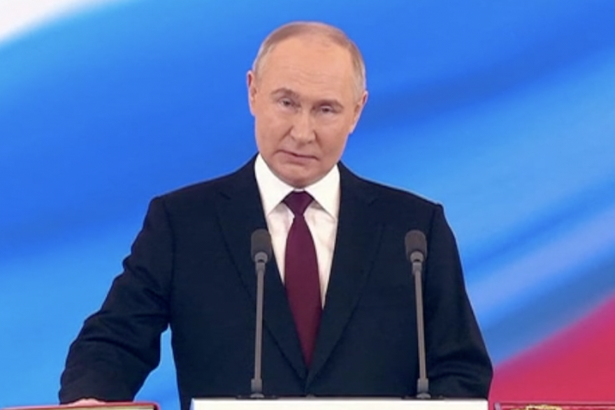 Vladimir Putin priseže po peti put