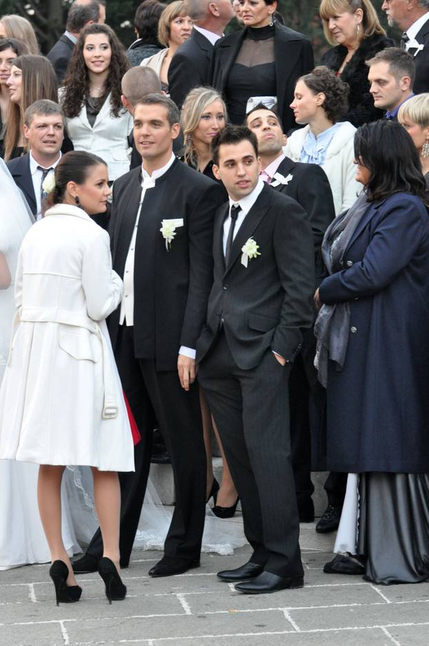 ARHIVA - 5. 11. 2010. Vjen?anje Dine Bubi?i?a i Ivane Paris