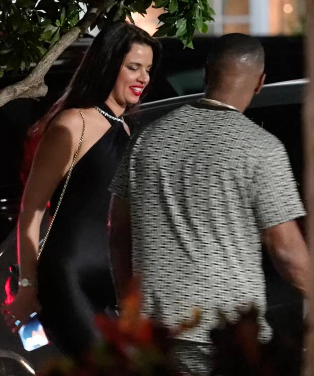 EXCLUSIVE: Jamie Foxx Is Spotted Leaving The Club with "World Cup's Hottest Fan" Ivana Knoll In Miami