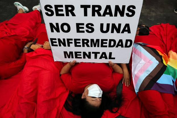 Protest by LGBT community groups in Lima