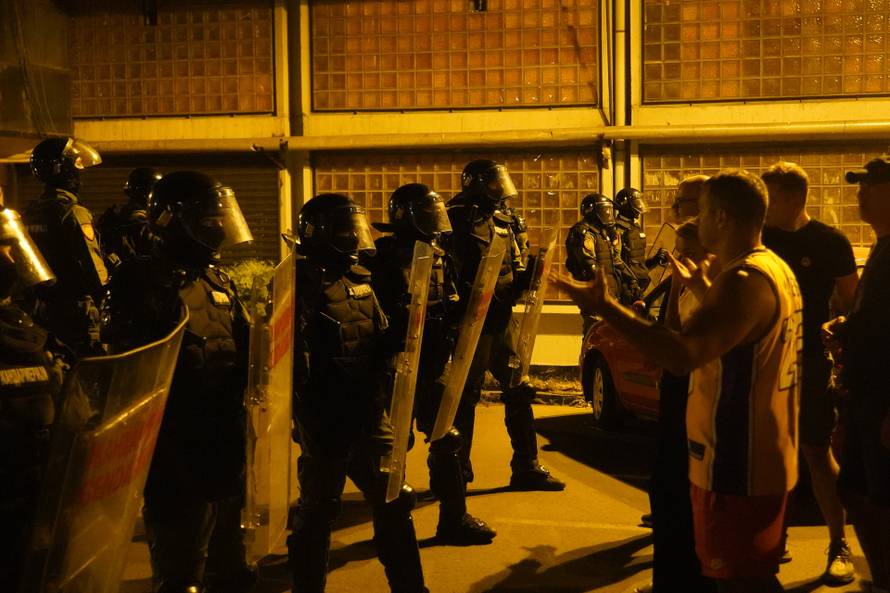 Beograd: Prosvijed građana i studenata u Novom Beogradu