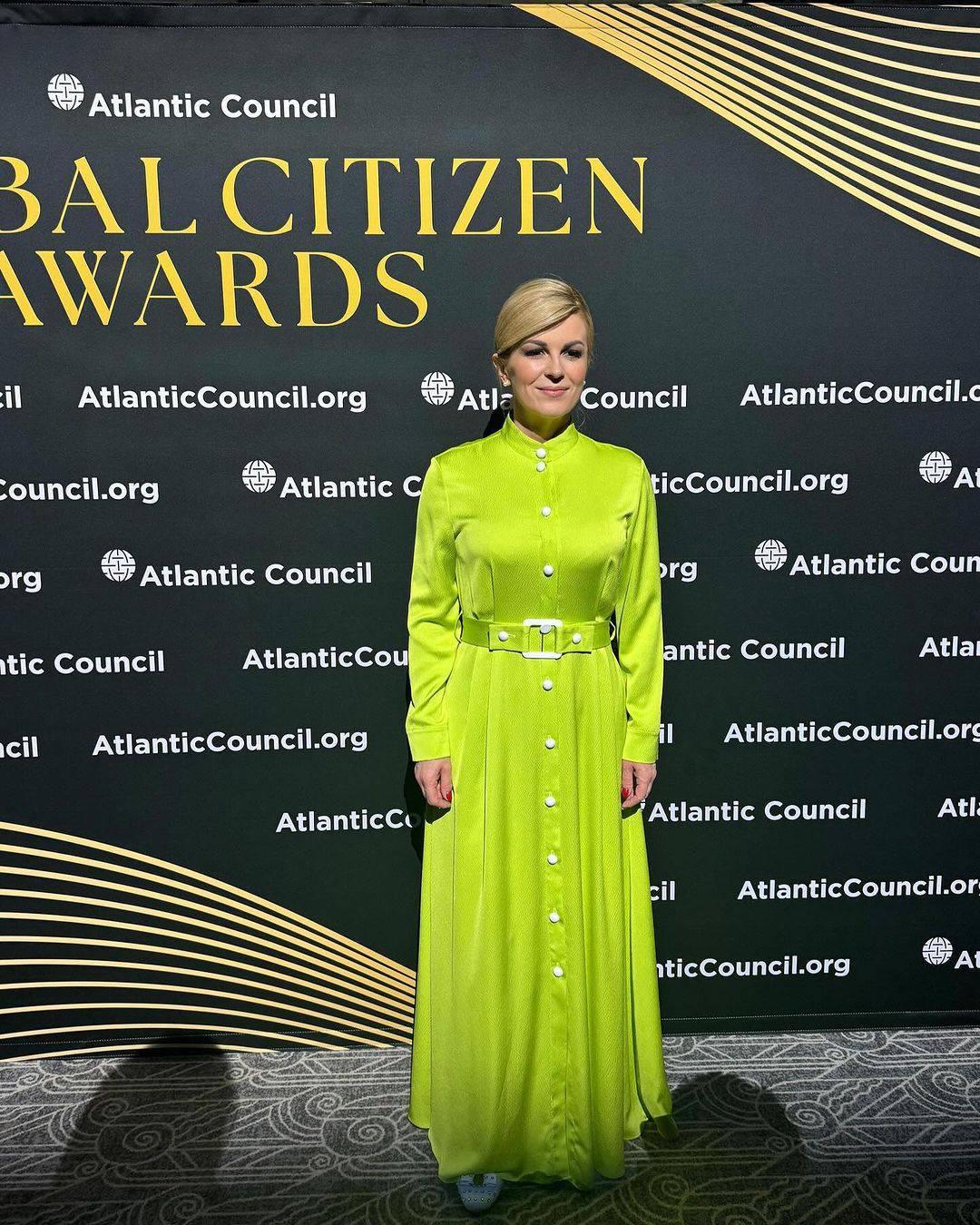 Pozirala s Muskom: Kolinda je došla u haljini od 2000 eura