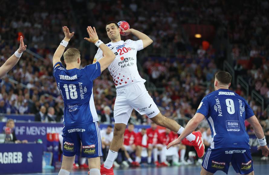 IHF Svjetsko rukometno prvenstvo 2025., Hrvatska - Island
