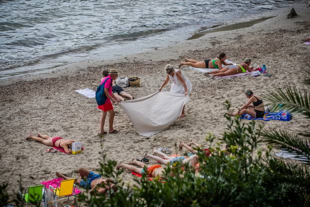 Split: Jesen na plaži