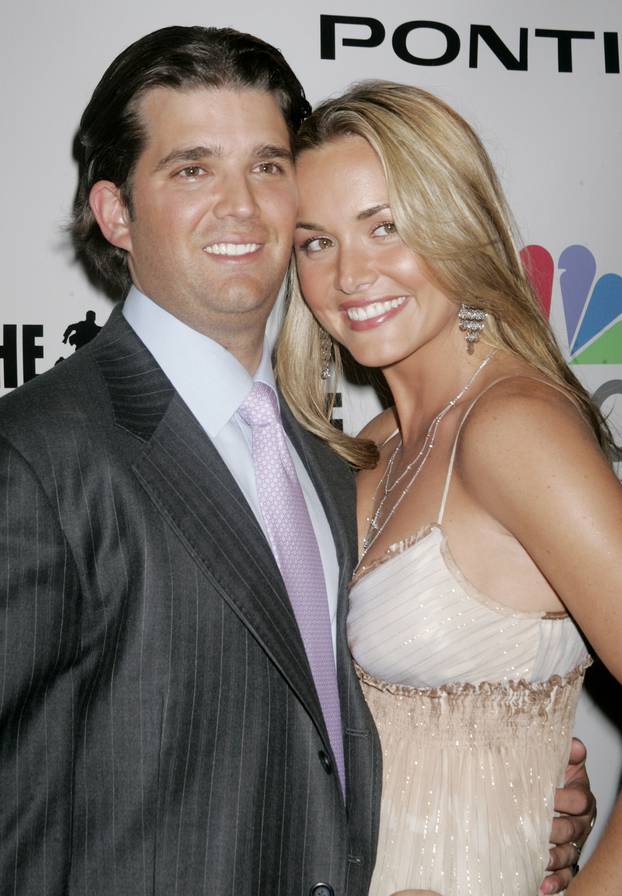 FILE PHOTO: Trump, Jr. and wife Vanessa arrive at party following finale of season five of reality television series 
