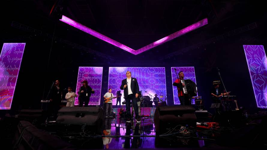 Sarajevo; Veliki koncert Halida Bešlića u dvorani Zetra