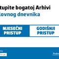 Od svjetskih burzi do hrvatskih tr&zcaron;i&scaron;ta - arhiva Poslovnog dnevnika ima sve