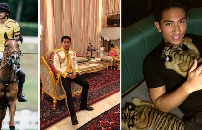 Ovako 'brije' princ Bruneja: Polo, tigrovi i lova do krova...