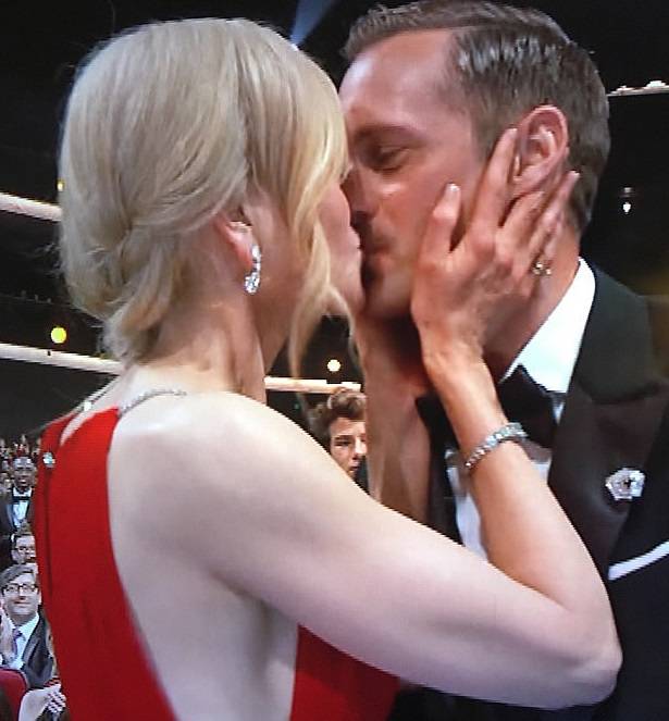 Nicole Kidman poljubila seksi kolegu pred suprugom Keithom