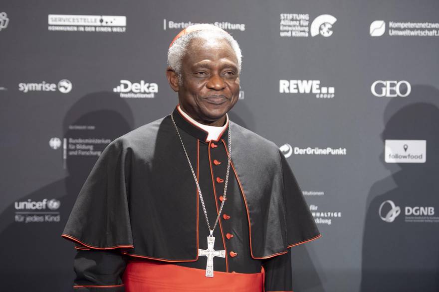 At the top is on bookmakers: will Cardinal Turkson become the first Pope from Africa in 1500 years?