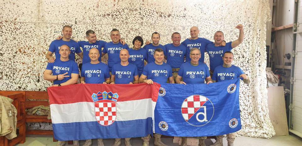 Hrvatski vojnici podržali plave: Dinamo gledaju i u Afganistanu