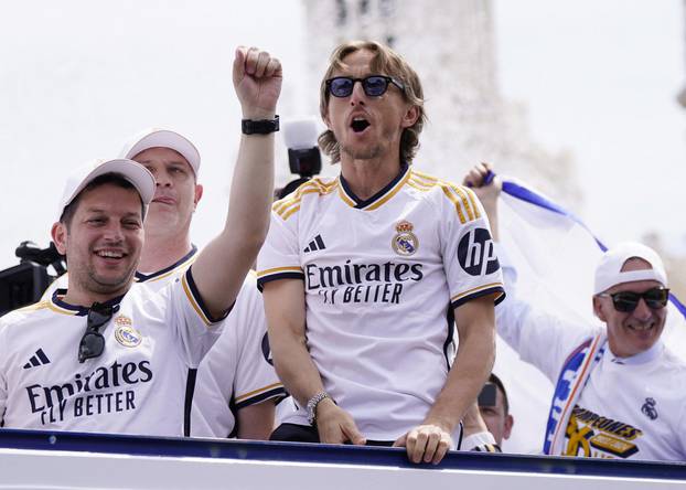 LaLiga - Real Madrid Celebrate Winning LaLiga