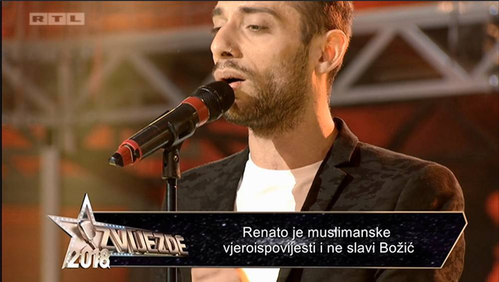 RTL-u je zanimljivo što Renato kao musliman ne slavi Božić...