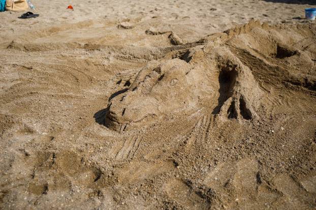 11. Festival pijeska na Kraljičinoj plaži u Ninu
