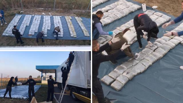 Pali na granici: Carinici u krovu hladnjače otkrili 280 kg 'trave'