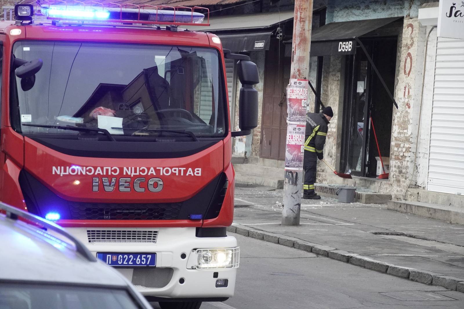 Beograd: Bačena bomba na kafić u Dobračinoj ulici