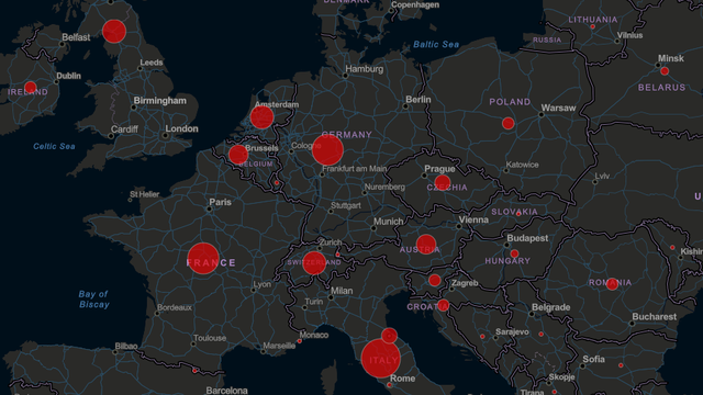 Korona karta: 108 zemalja ima virus, Italija kritično - iza Kine