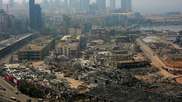Aftermath of massive explosion in Beirut
