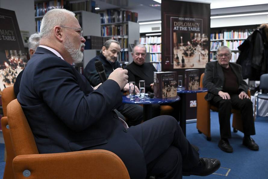 Zagreb: Promocija knjige Hide Biščevića Diplomacy at the Table