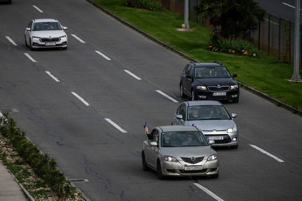 Split: Bad Blue Boysi u koloni stižu pred Poljud 