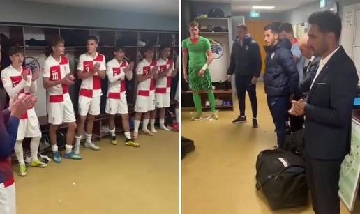 Pogledajte govor nakon prve pobjede 'vatrenih'  na Euru U-17 u 11 godina: 'Bit &cacute;emo pravi...'