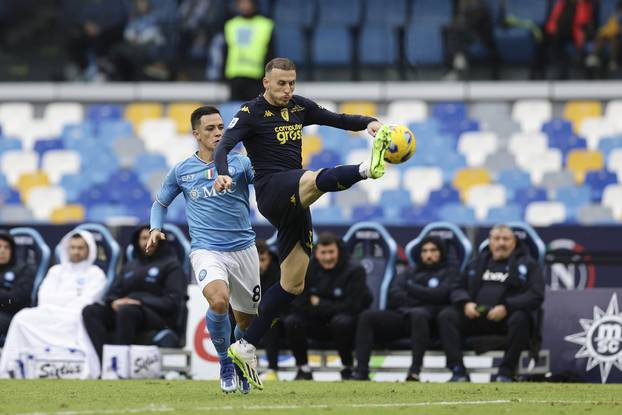 Italian soccer Serie A match - SSC Napoli vs Empoli FC