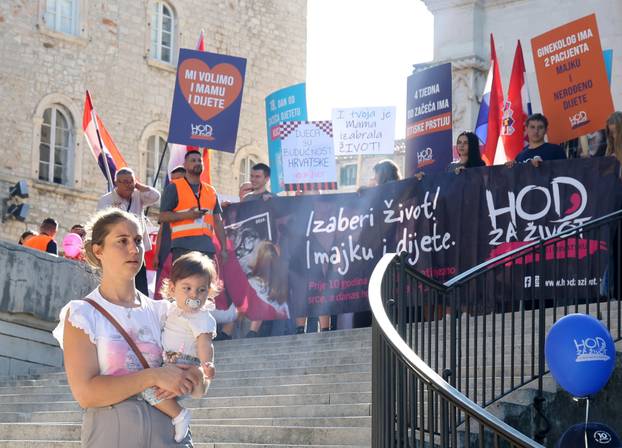 Prvi put u Šibeniku održan Hod za život