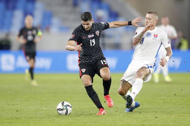 Bratislava: Sraz Slova&ccaron;ke i Hrvatske u kvalifikacijskom susretu za nogometni SP 2022.