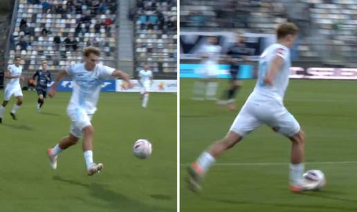 VIDEO Fruk lažnjakom u prazno poslao braniča, pola stadiona i kamermana! Pogledajte kako