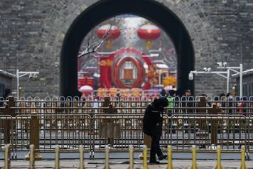 China's NPC opening session at the Great Hall of the People, in Beijing