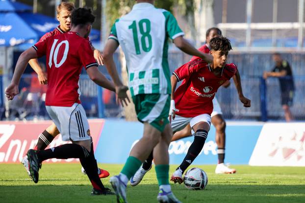 Zagreb: Turnir Mladen Ramljak, utakmica Manchester Uniteda i Rapida iz Beča