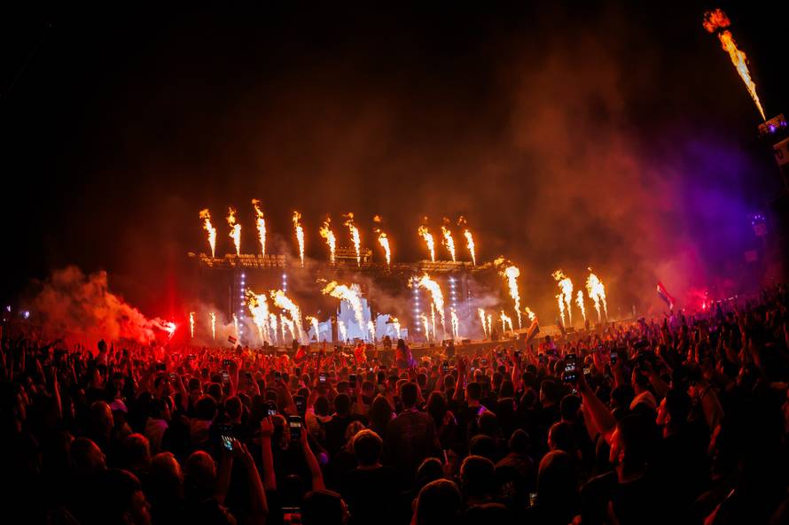 Veliki koncert Marka Perkovića Thompsona u Sinju