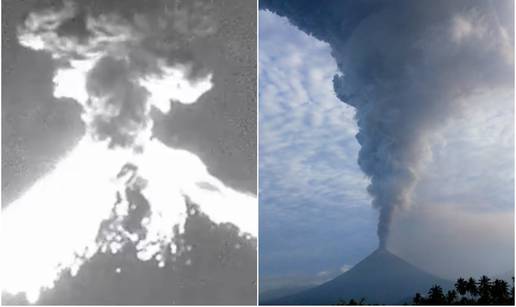 Eruptirali vulkani Popokatepetl i Soputan! Pepeo zacrnio nebo