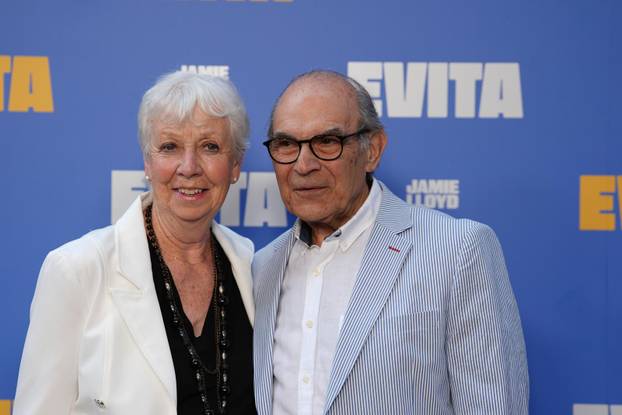Evita opening night - London