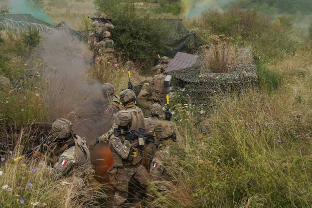 NATO holds Eagle Spearhead drill in Romania with seven allies