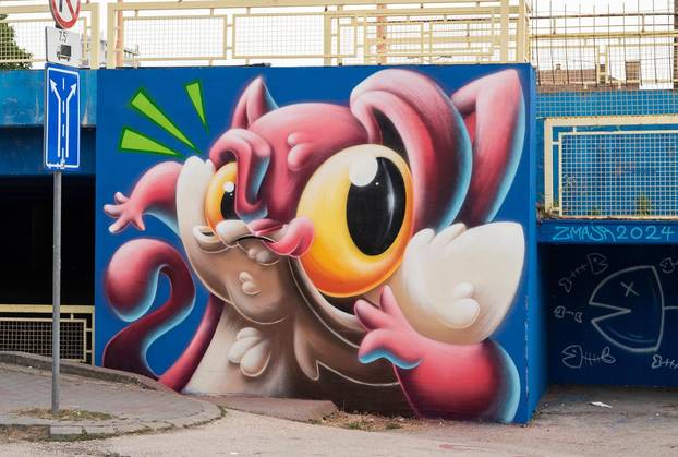 FOTO Grad pretvoren u galeriju: Pogledajte predivne murale na kućama i zgradama u Čačku