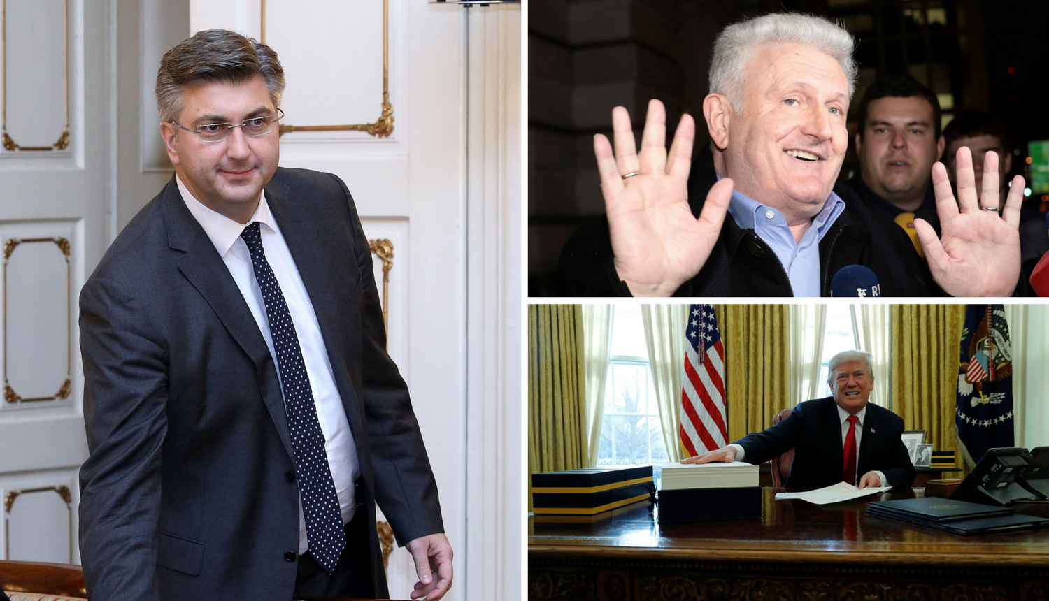 Lex Agrokor, premijer potjerao ministre, Trump je postao šef...