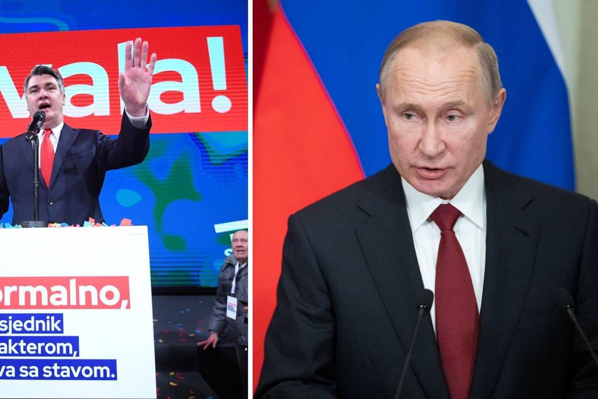 Putin je čestitao Milanoviću na pobjedi, pozvao ga je u Moskvu