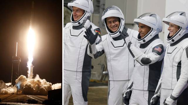Danima čekali u karanteni: Na ISS poletjelo četvero astronauta