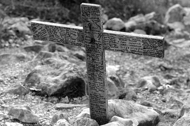 Podbrdo, mjesto ukazanja Gospe u Međugorju, 27.1.1991.