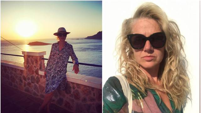 Barbara Kolar uživa u Grčkoj, fanove nasmijala s frizurom: 'Kokotica ili beach waves?'