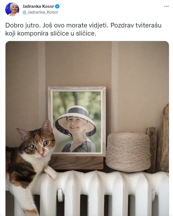 Kosor objavila slike tajnog udvarača: 'Jadranka, volim te'