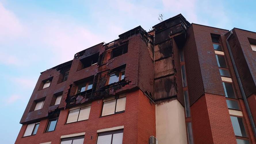 Vatrogasci i dalje na požarištu: 'Susjeda je vrištala, u šoku je'